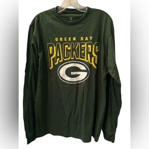 Green Bay Packers Junk Food Clothing NFL Men's Long Sleeve T-Shirt Sz Medium